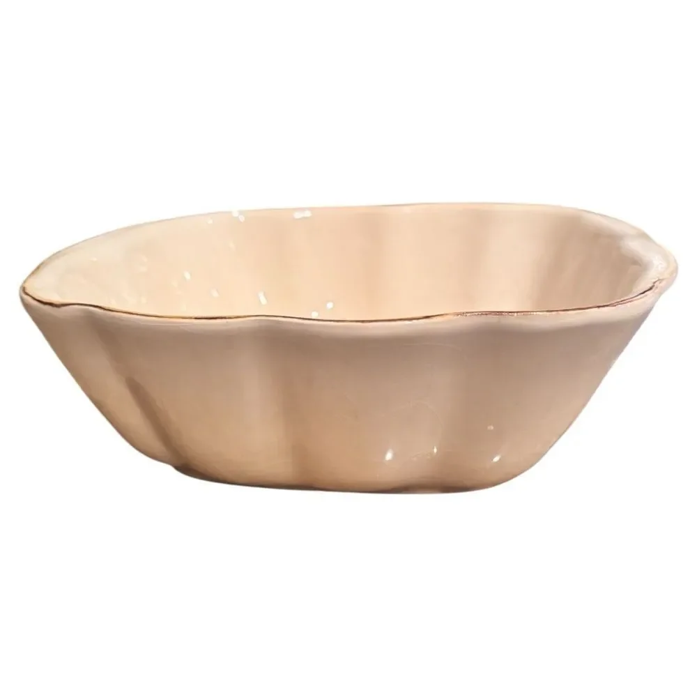 Sur La Table Rooster Script Italian Baking / Serving Bowl 10 3/4″ Ceramic Gallo